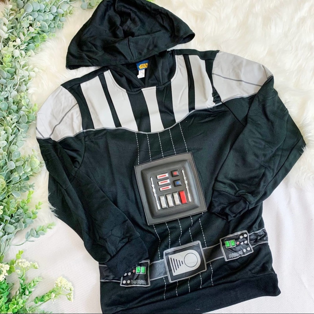 Star Wars Darth Vader Hoodie Boys L/XL - Picture 4 of 5